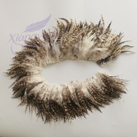 Plumes de coq chinchilla grises en vrac de 6-8 pouces pour la fabrication de mouches de pêche, décorations de costumes de carnaval et de samba - Vente en gros