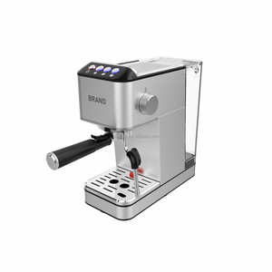 Machines à expresso portables 1 groupe cafetière turque bon marché programmable électrique en acier inoxydable pour hôtels ménages camping-cars - Product Image 2