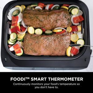 <span class=keywords><strong>Friteuse</strong></span> à air numérique multifonction 6-en-1 <span class=keywords><strong>sans</strong></span> fumée avec grille et support, 6L 8L - Product Image 2