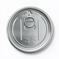 305 #   Couvercle à anneau de traction en aluminium de 78,3 mm de qualité alimentaire, facile à ouvrir, pour boîtes de poudre sèche, vente en gros, pour boîtes de lait en poudre