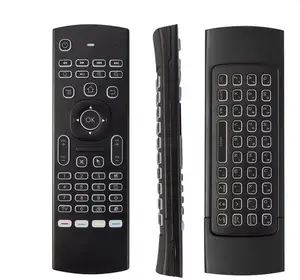 MX3 Backlit Air Mouse T3 Smart Remote Control 2.4G RF Wireless Keyboard with voice for Android TV Box