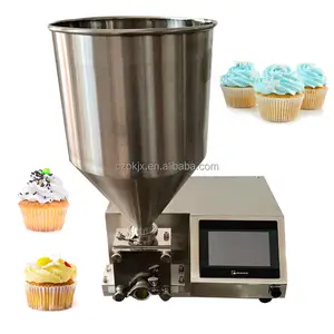 Máquina para hacer magdalenas/máquina de llenado para depositar pasteles, máquina para rellenar pasteles para panadería