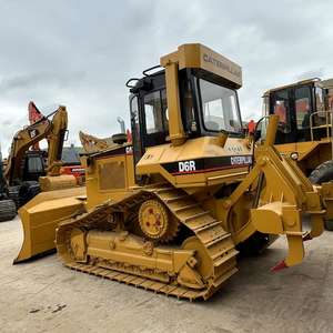 Proveedor Profesional de Bulldozer CAT D6R Usado, Capacidad de Aplicación de Aserrín de 5.61 m, Motor Cummins de 120 HP, Gran Capacidad de Trabajo - Product Image 2