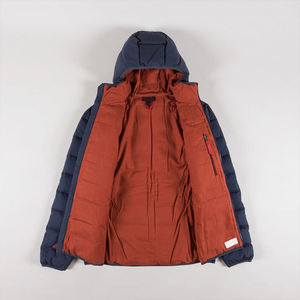 Cappotto Leggero da <span class=keywords><strong>Uomo</strong></span> Stile Trench in Tessuto Antivento con Imbottitura in Piumino d'Oca al 85% Perfetto per l'Inizio Inverno in Ambiente Urbano - Product Image 2