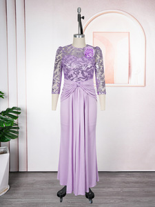 <span class=keywords><strong>Robe</strong></span> en dentelle patchwork pour femmes africaines, <span class=keywords><strong>taille</strong></span> plus, style européen et américain, <span class=keywords><strong>robe</strong></span> de soirée à paillettes - Product Image 6