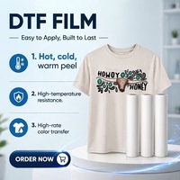 Film PET mat double face de 60 cm pour imprimante DTF, impression par transfert thermique