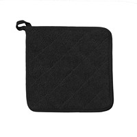 Set de table carré imprimé en corde, résistant à la chaleur, écologique, épaissi, réutilisable, durable, compatible four, pour usage domestique