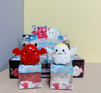 Smushmart Squishy Hantu Jumbo Malaikat Iblis Lembut Dapat Diremas Sensorik Fidget Pereda Stres Hadiah Anak-Anak Mainan Squishy Hantu Jumbo Grosir
