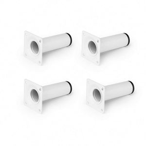 Foot Cold Rolled Steel Furniture <b>Legs</b> Tapered Modern Design Hospital Outdoor Use 200kg Load Capacity <b>Replacement</b> <b>Sofa</b> <b>Legs</b> - Product Image 1