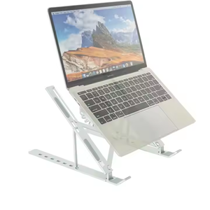 <span class=keywords><strong>Support</strong></span> pour ordinateur <span class=keywords><strong>portable</strong></span> réglable à 7 niveaux, en alliage d'aluminium, avec ventilateur de <span class=keywords><strong>refroidissement</strong></span> amovible pour 9-17,3 pouces - Product Image 6