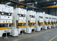 Prensa Pneumática de 80 Toneladas Tipo C com Duplo Manivela para Estampagem de Metal em Produção Automática em Fábrica