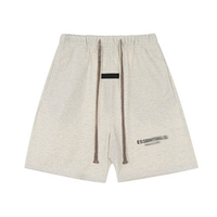 Shorts décontractés classiques de la marque 25ss Essentials, avec logo imprimé à double ligne, pour hommes, été, cordon de serrage, streetwear