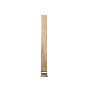Mini mèche en bois teint noir pour la fabrication de fil de bougie 0.5x13x130mm puce teintée - Product Image 3