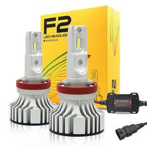 Luz LED para Auto de Alta Potencia con Ventilador de Enfriamiento, 1000 Lúmenes, 12000 Lm, 72w, F2, H7, H4, 9005, Súper Brillante, Chip CSP, Faro Delantero LED para Auto - Product Image 1