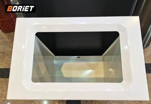 Contenedores de Reciclaje Comerciales de Acero Inoxidable Boriet, Ecológicos, Ahorran Espacio, Certificados ISO9001, Cubo de Basura Doble para Interiores - Product Image 6