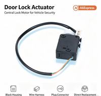 Actionneur de serrure de porte de voiture avec connecteur de câblage