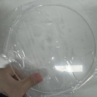 Lentille asphérique en saphir de 8 pouces, dureté de 9 Mohs, revêtement antireflet, haute résistance chimique, personnalisable OEM, pureté de 99,996%