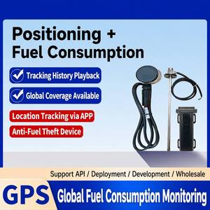 Traceur GPS 4G LTE pour Véhicules, Système de Gestion de Flotte et de <span class=keywords><strong>Carburant</strong></span>, Capteur de Niveau de <span class=keywords><strong>Carburant</strong></span> Antivol pour Camions, Bétonnières (avec ou sans perforation en option) - Product Image 1