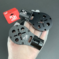 Support de fixation moteur en fibre de carbone RJXHOBBY 25mm 28mm 30mm pour drone, pièces de drone multi-axes