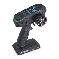 Control Remoto DUMBORC DDF-350 2.4GHz 10CH con Telemetría de 350m y Seguimiento de Cabeza para Autos y Barcos RC