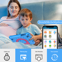 Tablette Android M7K pour enfants, 7 pouces, 8+32 Go, double caméra, Wifi, avec applications pour enfants, pour l'étude et les jeux