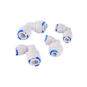 Connettore Rapido a Innesto per Tubi da <span class=keywords><strong>Acquario</strong></span> 1/4 3/8 Pollici, Giunto a Blocco Rapido per Osmosi Inversa, Raccordo per Tubo dell'Aria, Adattatore a T con Valvola - Product Image 4