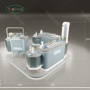 Nước hoa sang trọng kiosk thiết kế Nước hoa hiển thị truy cập Tủ Showcase trung tâm mua sắm kiosk hương thơm hiển thị tủ - Product Image 6