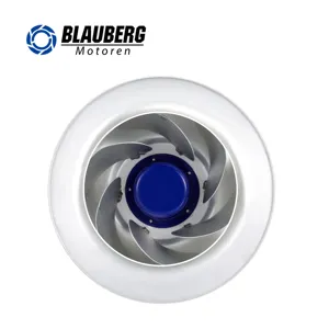 Blauberg 500mm 380V ECモーターエアコン遠心ファンhvacセントラルエアユニット用後方湾曲ファン