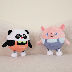 Balle rebondissante <span class=keywords><strong>cochon</strong></span> sautant jouet interactif pour chien balles rebondissantes pour animaux de compagnie jouets en peluche - Product Image 2