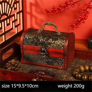 Nuova Scatola Vintage in <span class=keywords><strong>Legno</strong></span> Inciso per Gioielli WBD01-WBD08, Design Ecologico e Antico per Regali Aziendali - Product Image 4