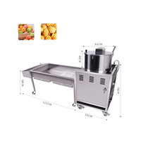 Machine à Popcorn Commerciale de Taille Moyenne 220V, Équipement de Production de Popcorn Neuf avec Moteur pour Différentes Saveurs