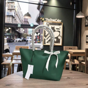 Sac fourre-tout horizontal grande capacité pour femme, taille L, en cuir PU effet <span class=keywords><strong>crocodile</strong></span> français, sac à bandoulière pour le shopping été-automne, sac boulette - Product Image 2