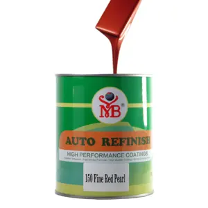 Professional Manufacturer Anti Yellow auto Refinish Acrylic Metallic 1K Pearl Car Paint with Mixing System