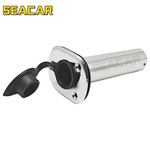 Soporte para Caña de Pescar Seacar de 90 Grados en Acero Inoxidable con Cubierta de PV para Uso en Barcos - Product Image 1