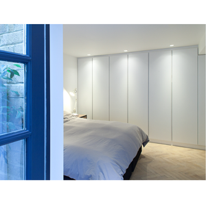 Guardaroba moderno camera da letto armadio a battente armadio Design armadio pannello di personalizzazione armadio - Product Image 5