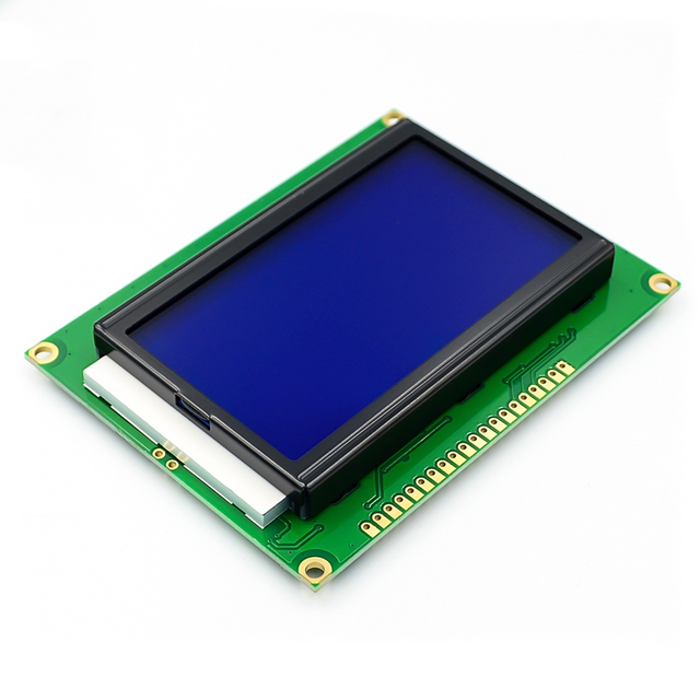 Blue screen LCD12864 display LCD screen with backlight 12864-5V 12864LCD display module