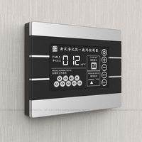 Conception personnalisée PVC ABS boîtier en plastique boîtier tactile pour la maison intelligente Thermostat Instrument électronique