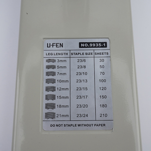 किफायती धातु भारी शुल्क बेचनेवाला 100 चादरें YF9935 कार्यालय स्टेशनरी की आपूर्ति - Product Image 6