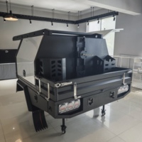 Auvent de camionnette en aluminium robuste sur mesure, imperméable, pour camionnette double cabine