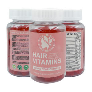 Gomitas de Biotina y Colágeno para Cabello, Piel y Uñas, Fórmula Personalizada al por Mayor, Suplemento Vegano de Péptidos de Colágeno para Mujeres - Product Image 1