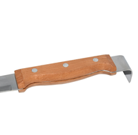 Couteau à décapsuler pratique et économique à double usage avec manche en bois, état neuf, marque Chenduan, modèle CD-UF-35