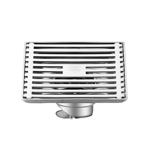 Chất lượng tốt phụ kiện phòng tắm Chrome chống mùi vuông nhà vệ sinh thoát nước Sàn thép không gỉ tắm thoát nước sàn - Product Image 1