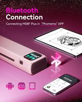 Printer Tato M08F Plus, Printer Termal Tato, Printer Mini Portabel untuk Transfer Stencil Tato