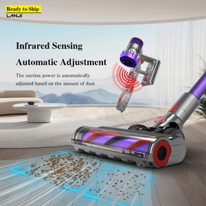 Aspiradora Inalámbrica <span class=keywords><strong>de</strong></span> Mano LANJI <span class=keywords><strong>S7</strong></span>-YL, la Más Vendida, Portátil, para Auto y Hogar, con Batería Eléctrica para RV - Product Image 4