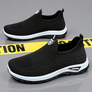 Scarpe Sportive Casual da Uomo in Mesh Intrecciato Traspirante, Comode con Suola Morbida e Punta Bassa, Ideali per l'Autunno - Product Image 4