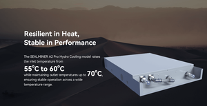 Bitdeer Sealminer A2 프로 하이드 500T 530Th 2U 하이드로 서버 고효율성 비트코인 광부 컴퓨터 데이터 프로세서 - Product Image 3