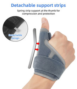Attelle de protection du pouce et du poignet à pression thermique avec stabilisation des doigts et soutien articulaire - Product Image 2