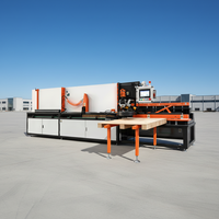Machine à clouer automatique pour palettes en bois Invech Machinery, norme européenne, composants PLC, puissance élevée 3kW, garantie 1 an