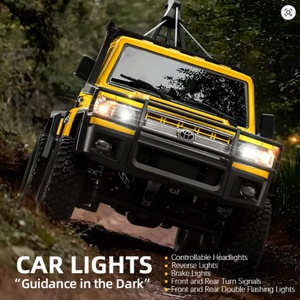 MN82T 1:12 2.4G RC Crawler Hoist 4WD Truck Off-road Pickup Vehicle Climbing Ready-to-Go 50m Remote AA Battery USB Cable - Product Image 6