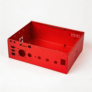 Boîtier électronique en tôle sur mesure, revêtement poudré, boîtier d'équipement de contrôle d'instruments métalliques - Product Image 3